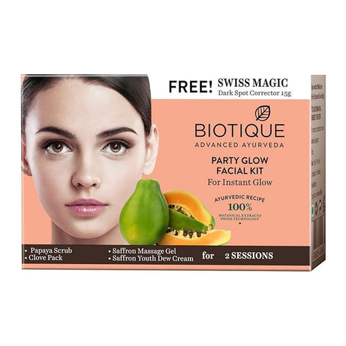 Biotique Party Glow Facial Kit for Instant Glow 75g