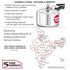 Hawkins Classic Wide Pressure Cooker Aluminium 3 Litre (CL3W)