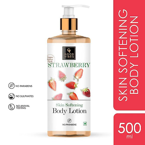 Good Vibes Strawberry Skin Softening Body Lotion