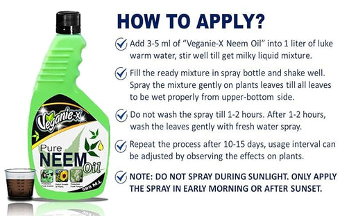 Veganie X Organic Cold Pressed Pure Neem Oil 200ml