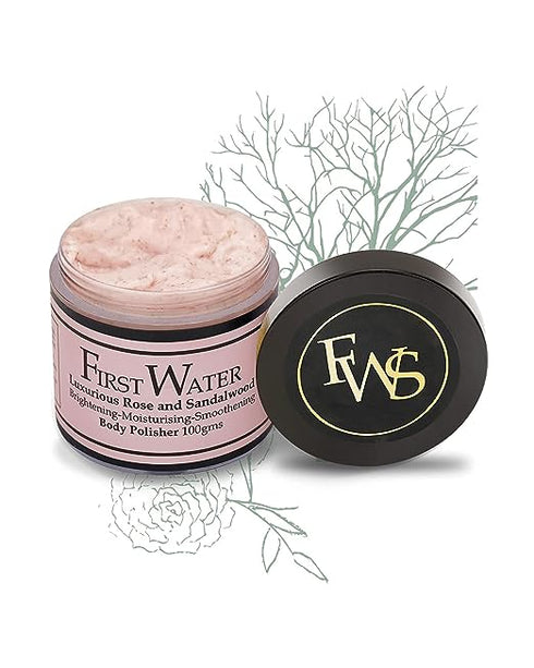 First Water Luxurious Rose and Sandalwood Body Polisher