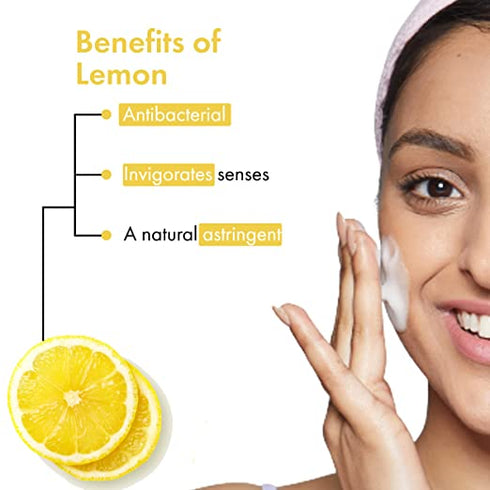 Good Vibes Lemon Brightening Foaming Face Wash 150ml