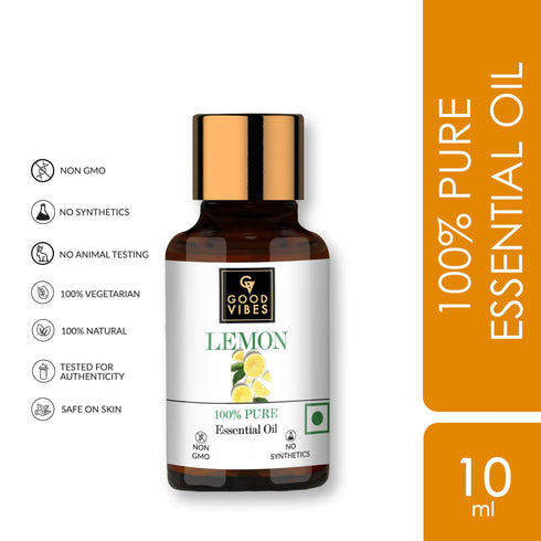 Good Vibes Lemon 100% Pure Essential Oil 10ml