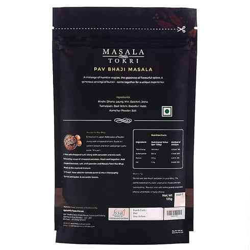 Masala Tokri Mumbai Pav Bhaji Masala Powder 130g