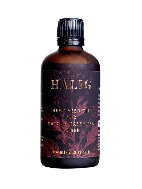 Halig Hemp Seed oil and Matcha Green tea Extract Toner 100ml