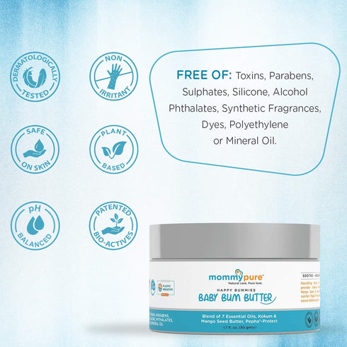 Mommypure Happy Bummies Baby Bum Butter 50g
