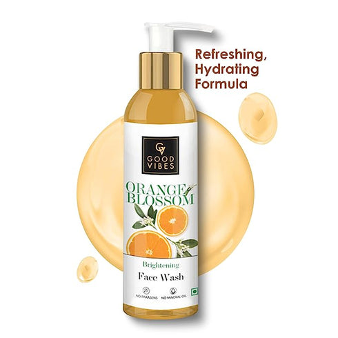 Good Vibes Orange Blossom Skin Brightening Face Wash