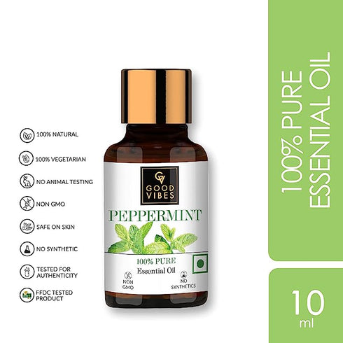 Good Vibes Peppermint 100% Pure Essential Oil