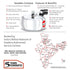 Hawkins Contura Pressure Cooker 3.5 Litre - Silver (HC35)