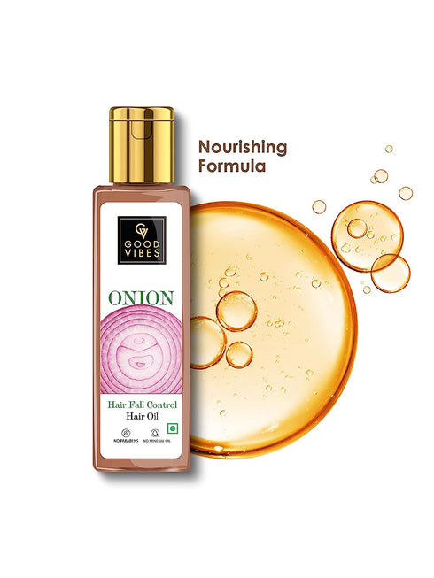 Good Vibes Onion Hair Fall Control Hair Serum