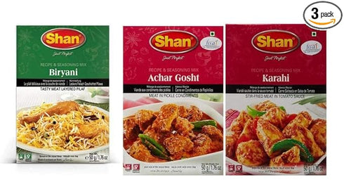 Shan Achar Gosht Masala Combo Variety Pack