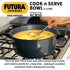 Hawkins Futura Hard Anodized Cook-n-Serve Bowl 5 L with Lid (ACB50)