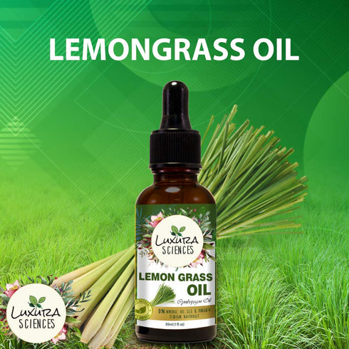Luxura Sciences Lemon Grass Essential Oil