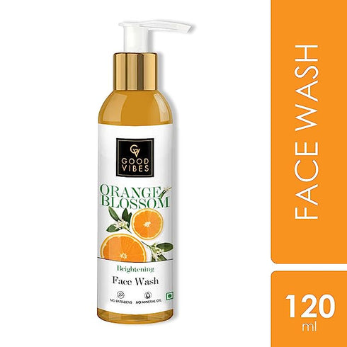 Good Vibes Orange Blossom Skin Brightening Face Wash
