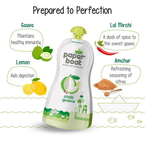 Paper Boat Chilli Guava Fruit Juice 200ml