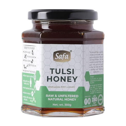 Safa Tulsi Honey | Organic Honey Raw Unprocessed Holy Basil Honey
