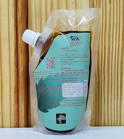 B Natural Organic Cold Pressed Pure Neem Oil For Spray On Plants & Garden herbal pest repellent