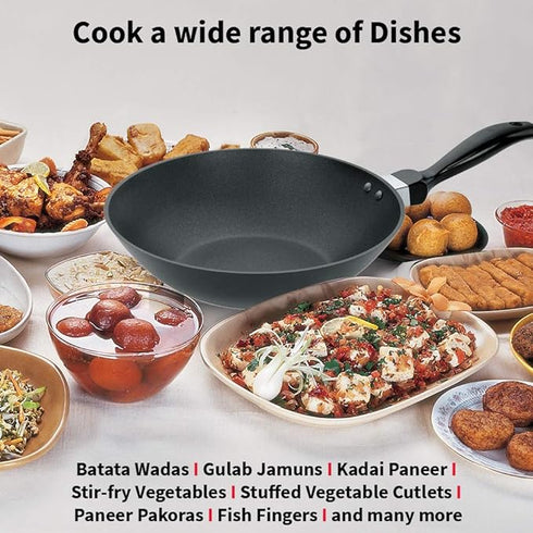 Hawkins Non-stick Stir Fry Pan 26 cm Diameter with Lid 2 L (NDL20S)