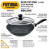 Hawkins Futura Non-Stick Deep Fry Pan with Glass Lid 2 L (NDL20G)