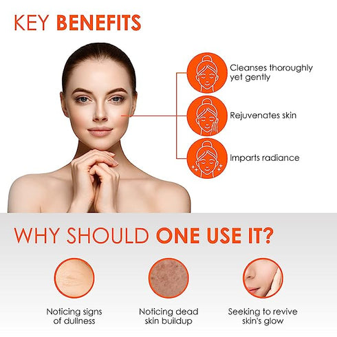 Good Vibes Papaya Rejuvenating Face Scrub