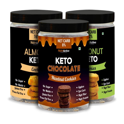 NutroActive Keto Cookies Combo 750g