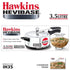 Hawkins Induction Hevibase 3.5 L Induction Bottom Pressure Cooker (Aluminium)