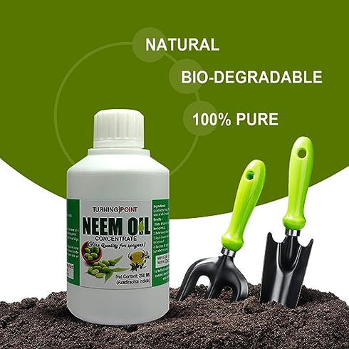 Chipku Pure Cold Pressed Water Soluble neem Oil for Spray on Plants and Garden