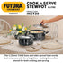 Hawkins Futura Non-stick Stewpot 20 cm Diameter 3 L with Lid (INST30)