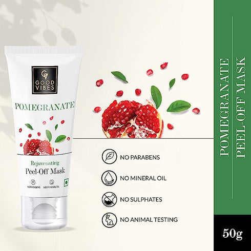 Good Vibes Pomegranate Rejuvenating Peel Off Mask 50g