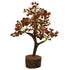 Pushkar Brown Gemstone Tree With Wooden Base