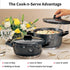 Hawkins Futura Hard Anodised Cook-n-Serve Bowl Handi 2 L with Lid (ACB20)
