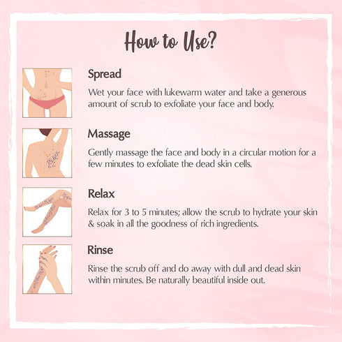 the beauty co Activated Charcoal Coffee Natural Face and Body Scrub