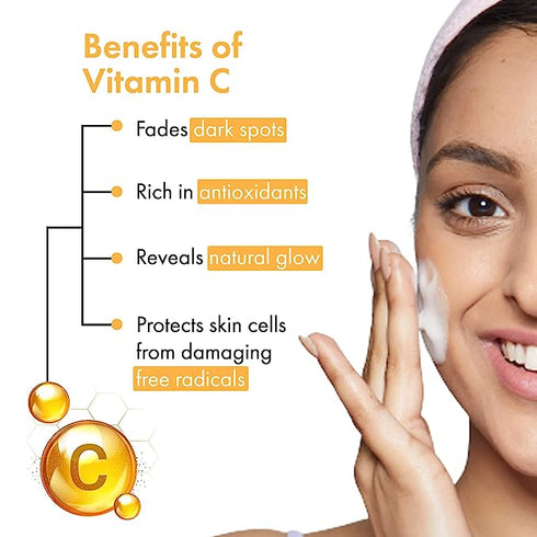 Good Vibes Vitamin C Glow Foaming Facewash