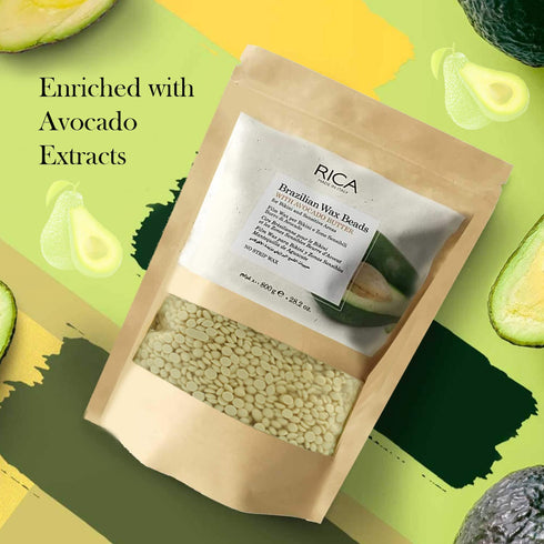 Rica Brazilian Wax Beads with Avocado Butter 800g