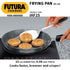 Hawkins Futura Hard Anodised Frying Pan 25 cm Diameter 1 L (IAF25)