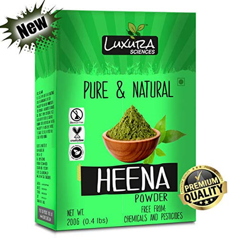 Luxura Sciences Henna Powder Organic For Hair