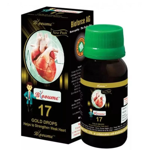 Bioforce Blooume 17 Heart Care Gold Drop 30ml
