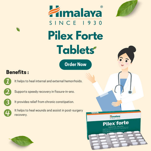 Himalaya Pilex Forte Tablets
