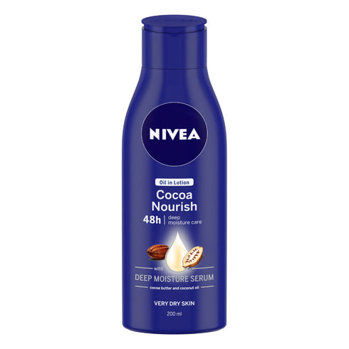 Nivea Body Lotion Oil In Lotion Cocoa Nourish