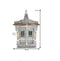 Handcrafted Wooden Pooja Mandir With Aluminium And Copper Plating