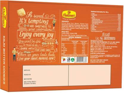 Haldiram's Kaju Butter Cookies
