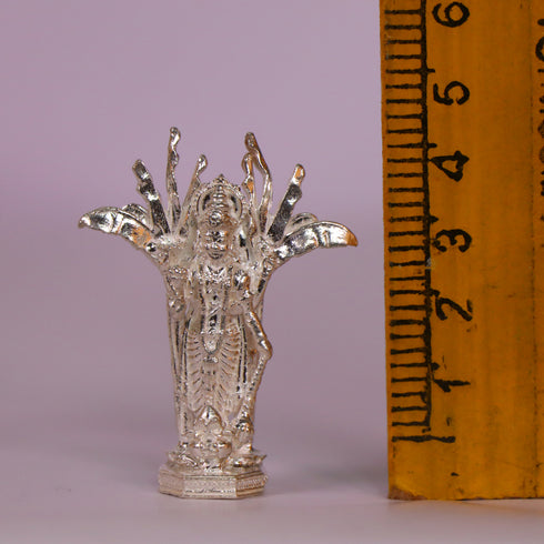 Pure Silver Satyanarayan Swami Idol 23g