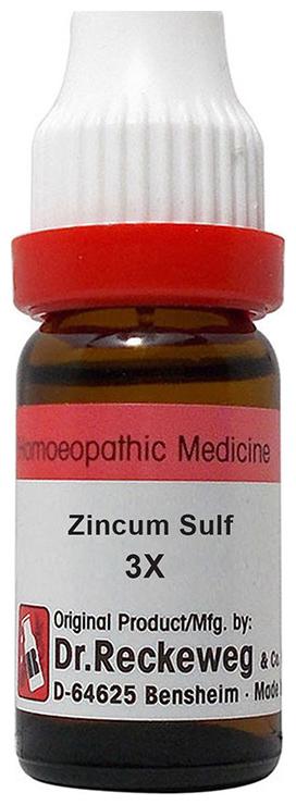 Dr. Reckeweg Zincum Sulf Dilution 3X