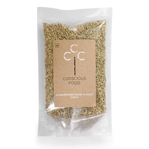 Conscious Food Organic Aniseed |Saunf