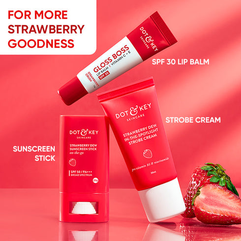Dot and key Strawberry Dew Daily Cleansing Balm