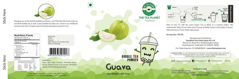The Tea Planet Guava Bubble Tea Premix