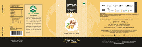 The Tea Planet Ginger Flavoured Instant Black Tea