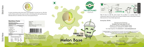 The Tea Planet Green Melon Bubble Tea Premix