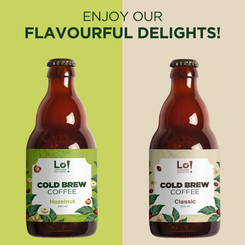 Lo! Foods Lo Foods Keto Cold Brew Sugar Free Coffee Hazelnut