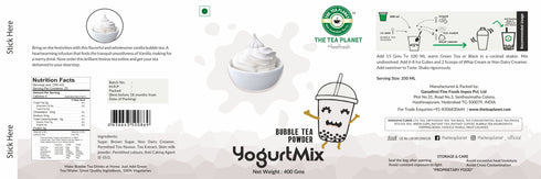 The Tea Planet Yogurt Mix Bubble Tea Premix